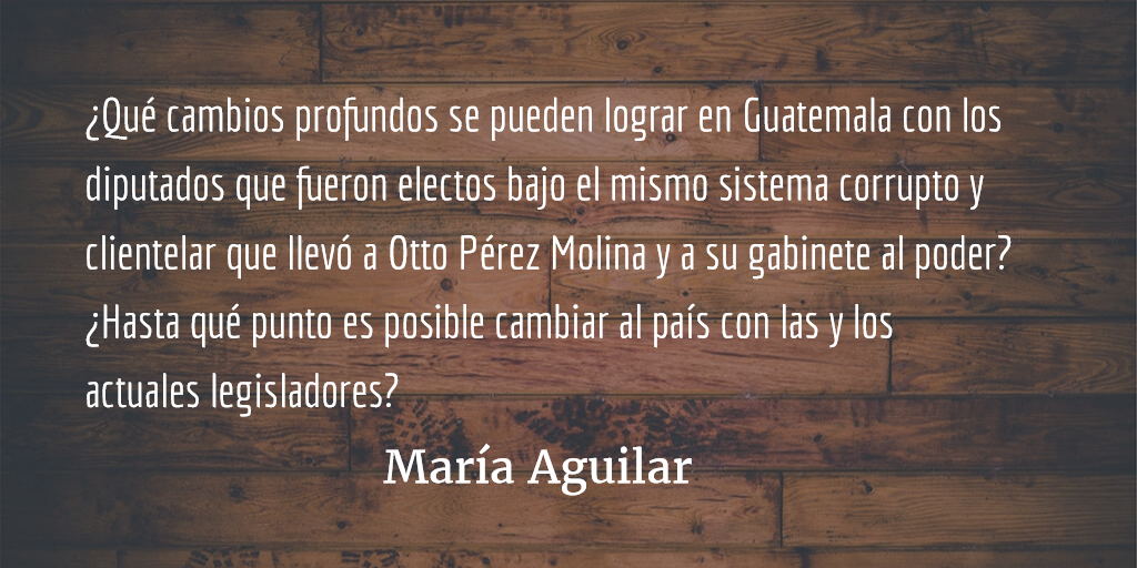 Reformas. María Aguilar.