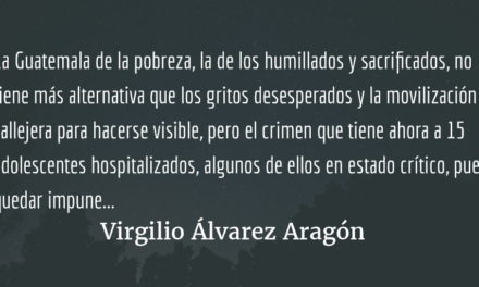 Un criminal llamado Guatemala. Virgilio Álvarez Aragón.