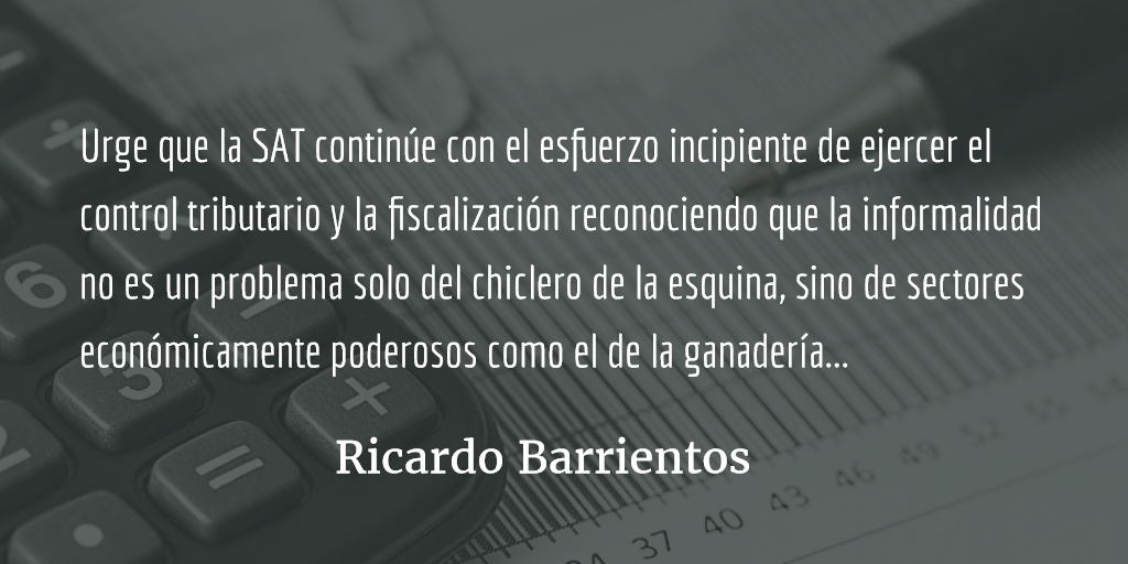 Bienvenido el debate sobre desigualdad y tributación. Ricardo Barrientos.