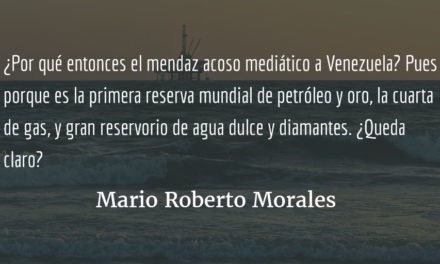 Venezuela: la versión bolivariana. Mario Roberto Morales.