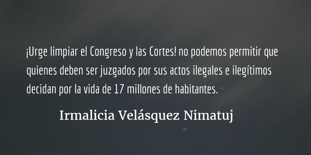 Ernesto Galdámez el retrato del Congreso. Irmalicia Velásquez Nimatuj.