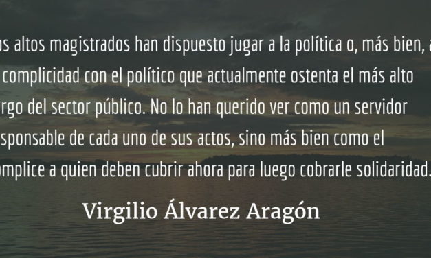 Impunidad «in limine». Virgilio Álvarez Aragón.
