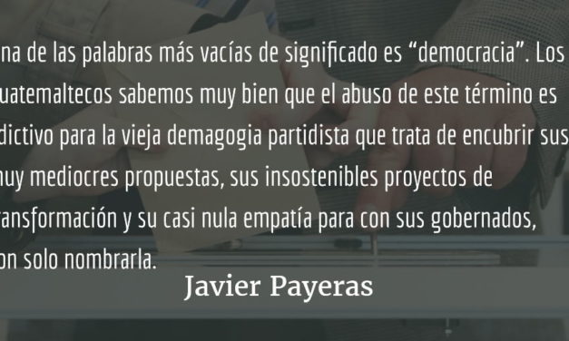Síndrome del Polochic. Javier Payeras.