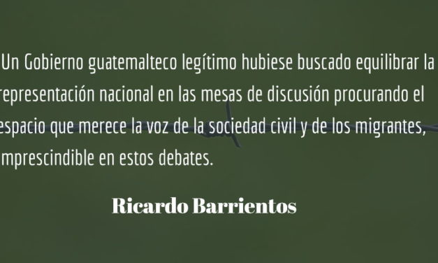 Gobierno lacayo de empresarios y del Norte. Ricardo Barrientos.