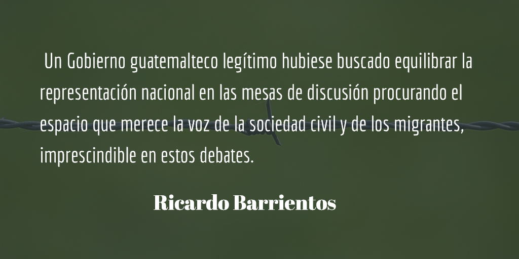 Gobierno lacayo de empresarios y del Norte. Ricardo Barrientos.