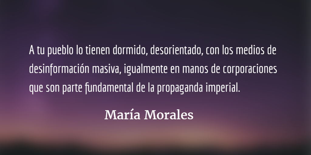 Latinoamérica en movimiento. María Morales.