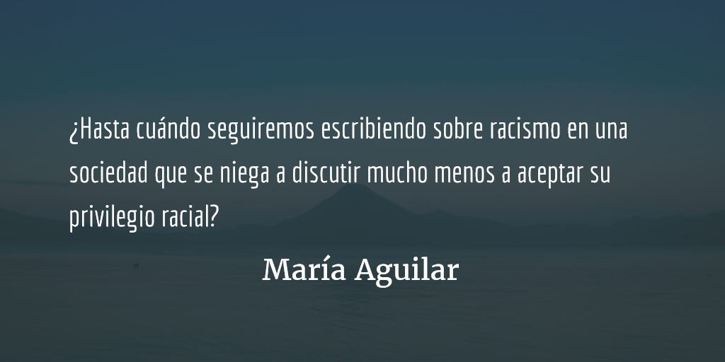 Retratando a la Guatemala racista a través de la moda. María Aguilar.