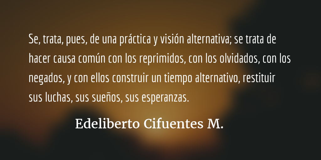 Archivos, historia, memoria, lucha social y reconciliación. Edeliberto Cifuentes M.