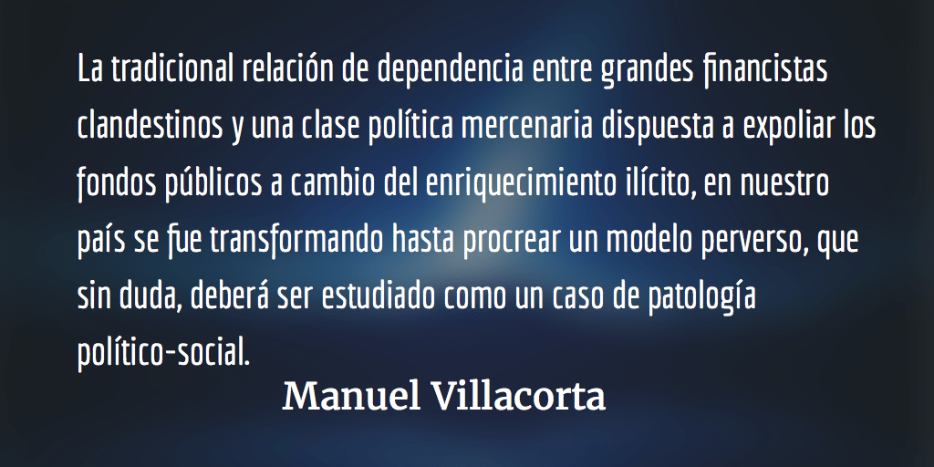 Una mafia política perversa y criminal. Manuel Villacorta.