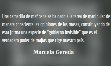El jugoso negocio de la política. Marcela Gereda.