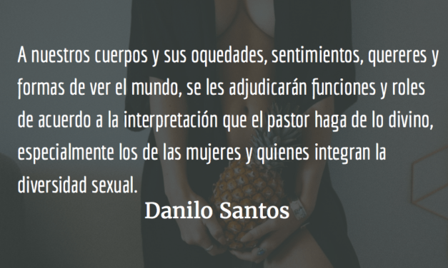 Tu cuerpo les pertenece. Danilo Santos.