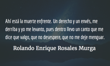 Permanencia. Rolando Enrique Rosales Murga.