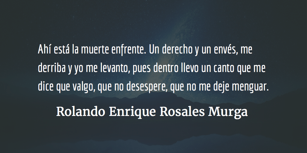 Permanencia. Rolando Enrique Rosales Murga.