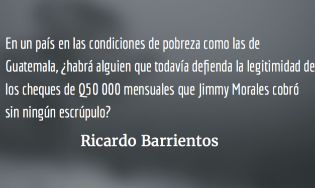 Jimmy, cadáver político. Ricardo Barrientos.