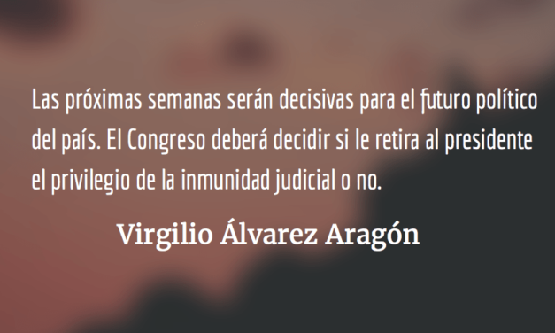 El camino del presidente a los tribunales. Virgilio Álvarez Aragón.