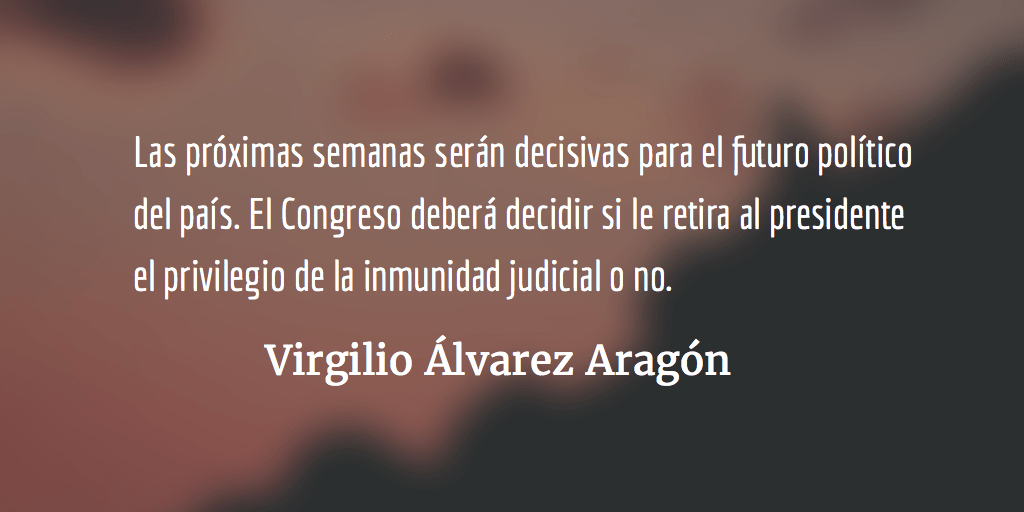 El camino del presidente a los tribunales. Virgilio Álvarez Aragón.