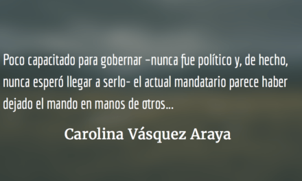 Un golpe mal calculado. Carolina Vásquez Araya.