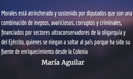 ¡Jimmy Morales, no es el Presidente de Guatemala! María Aguilar