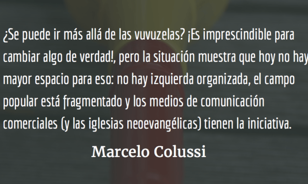 Guatemala: ¿Cómo hacer para ir más allá de las vuvuzelas?  Marcelo Colussi