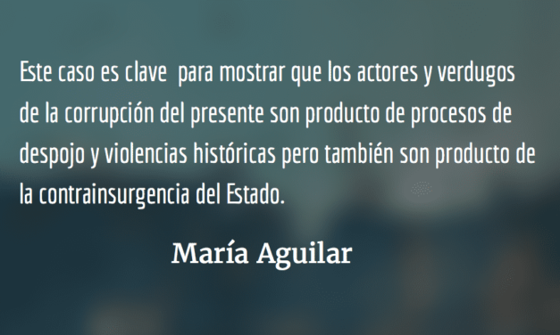 Los asesinos de Gerardi siguen gobernando Guatemala. María Aguilar.