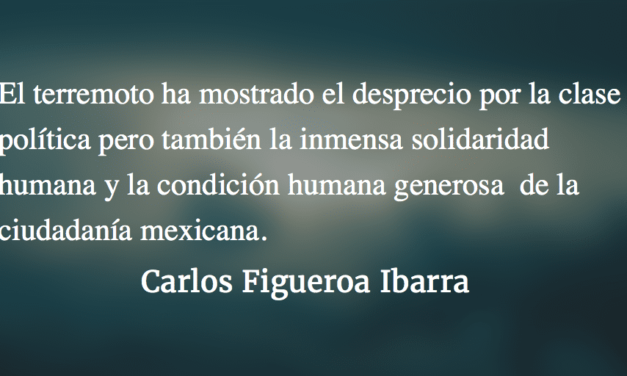 Solidaridad y condición humana. Carlos Figueroa Ibarra.