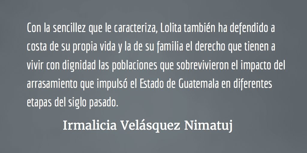 Guatemala finalista para el Premio Sájarov. Irmalicia Velásquez Nimatuj.
