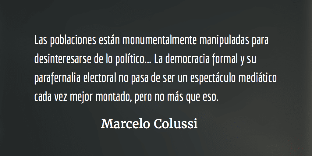 ¿Por qué la derecha triunfa en las elecciones?  Marcelo Colussi