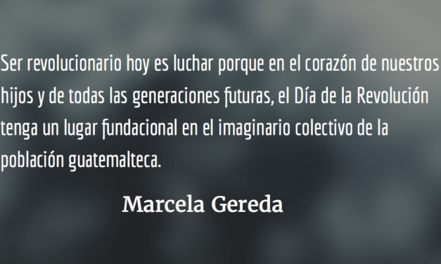 Ser revolucionario hoy. Marcela Gereda.