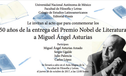 50 años de entrega del Premio Nobel a Miguel Ángel Asturias