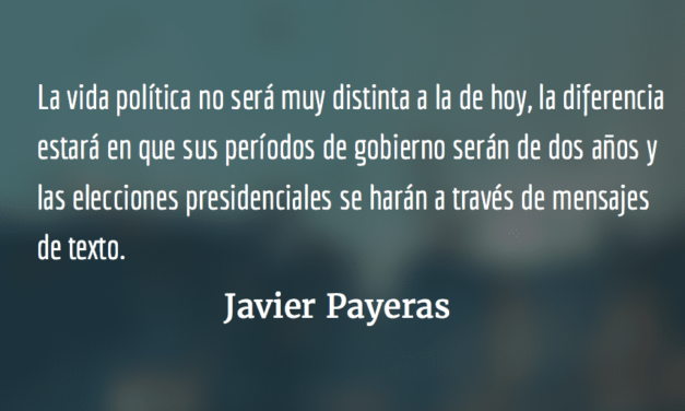 Clase media 2020. Javier Payeras.