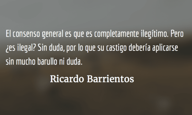 El bono militar no debe quedar impune. Ricardo Barrientos.