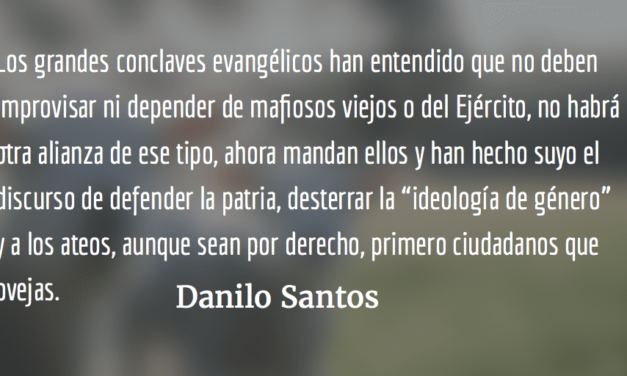 Ciudadano ateo. Danilo Santos.