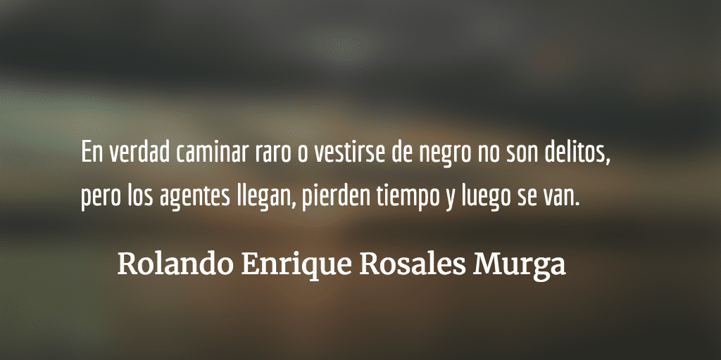 Viene el lobo. Rolando Enrique Rosales Murga.