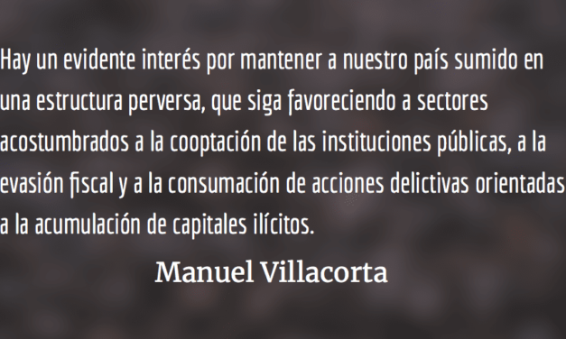 Desafío político y unidad popular. Manuel Villacorta.