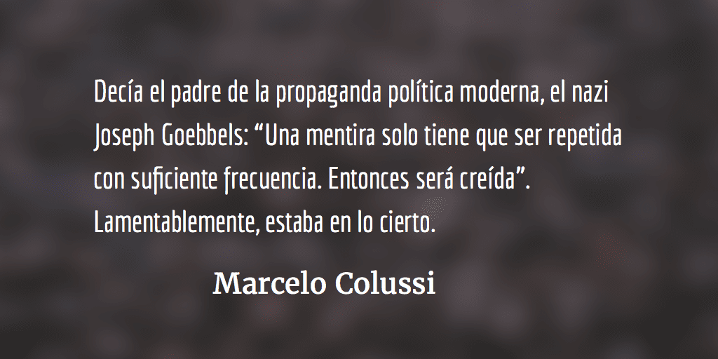 El sueño de la razón produce monstruos. Marcelo Colussi.