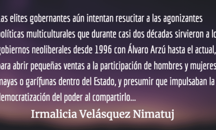 La utilización de Francisco Tambriz por el FCN. Irmalicia Velásquez Nimatuj.