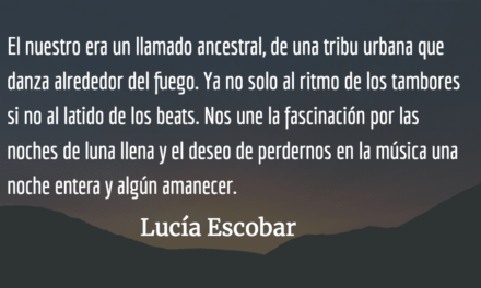 Rituales de luna llena. Lucía Escobar.
