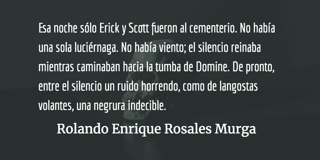 Los profanadores de tumbas. Rolando Enrique Rosales Murga.