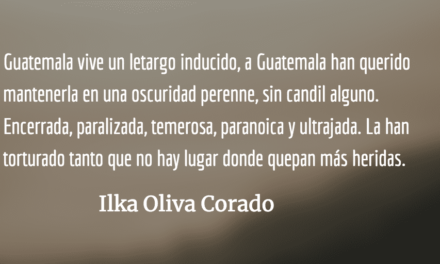 Guatemala, una infancia que correrá libre entre los zacatales. Ilka Oliva Corado.