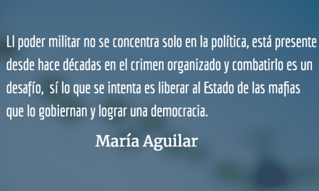 Buscando paz en la impunidad VII. María Aguilar.
