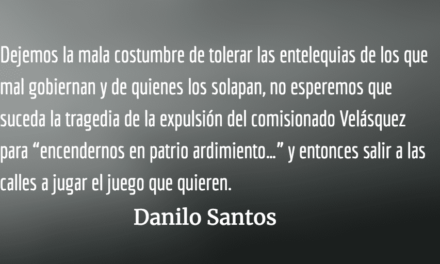 Falsarios discursos nacionalistas. Danilo Santos.