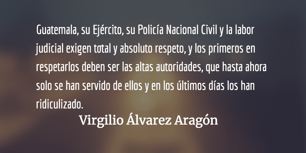 El país no es set de grabación. Virgilio Álvarez Aragón.