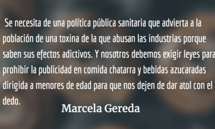 Estragos por la Coca Colonización. Marcela Gereda.