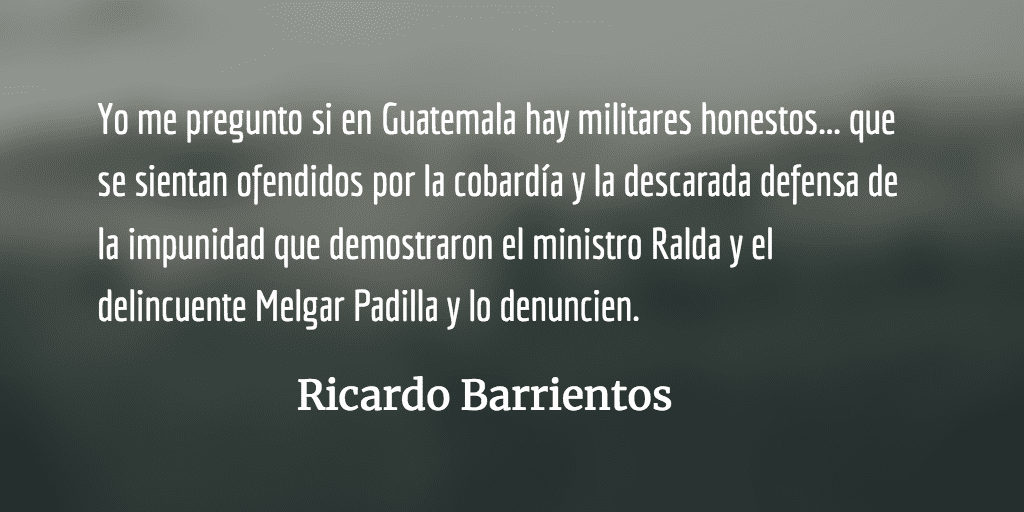 Impunidad militar. Ricardo Barrientos.