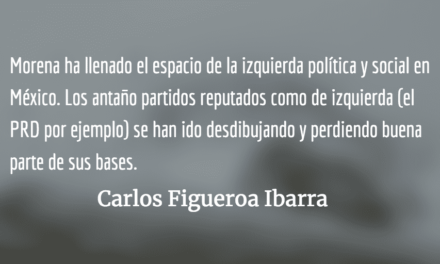 La política de alianzas de Morena.  Carlos Figueroa Ibarra.
