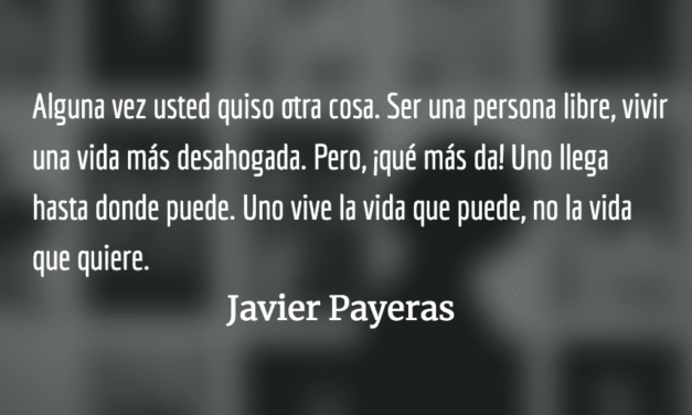 Marchitando. Javier Payeras.