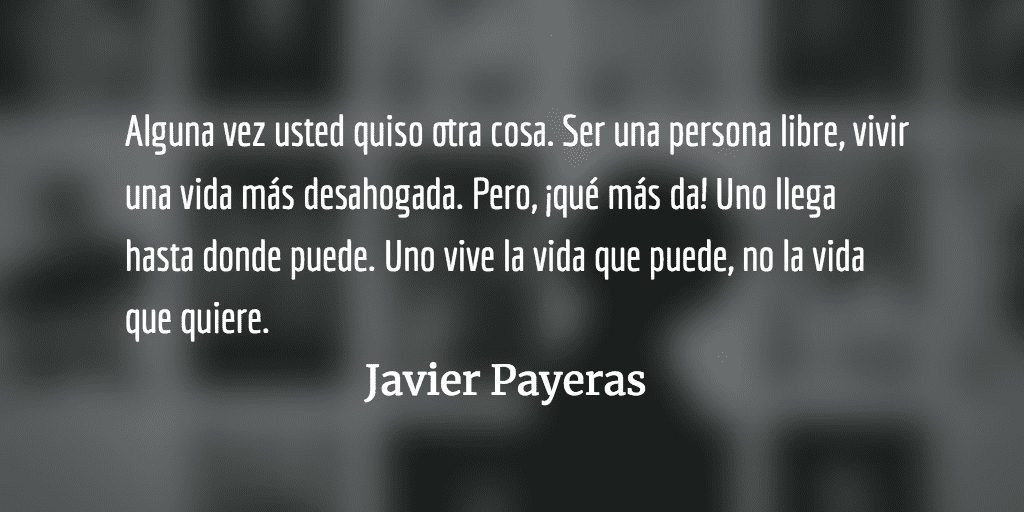 Marchitando. Javier Payeras.