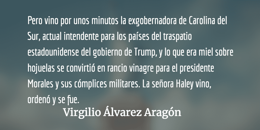 El autogolpe de Jimmy Morales. Virgilio Álvarez Aragón.