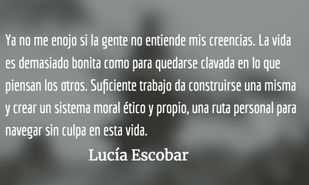 De religiones y búsquedas espirituales. Lucía Escobar.