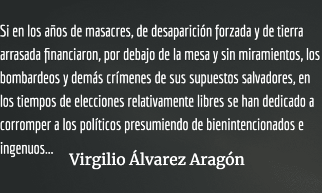 Especialistas en facturas falsas. Virgilio Álvarez Aragón.